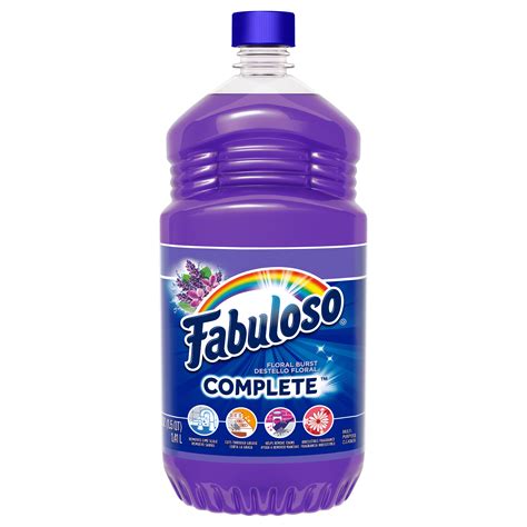 Fabuloso Complete All Purpose Cleaner Floral Burst 48 Fluid Ounce