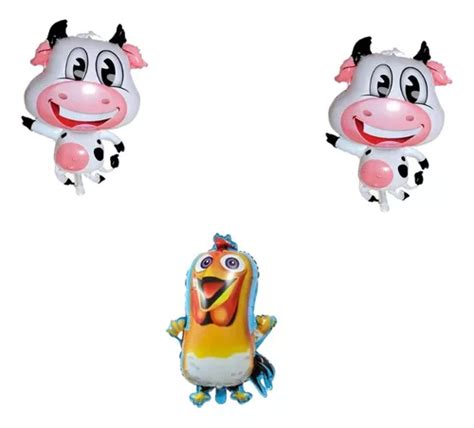 Pack Globos Bartolito Y La Vaca Lola La Granja De Zenon Cuotas Al