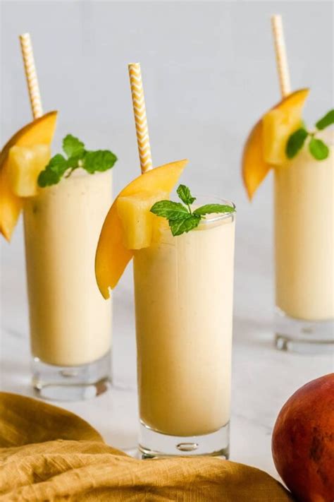 Mango Pineapple Smoothie Recipe Dessert For Two