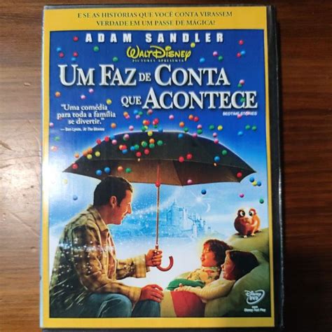 DVD Original Um Faz De Conta Que Acontece ADM Sandler Shopee Brasil