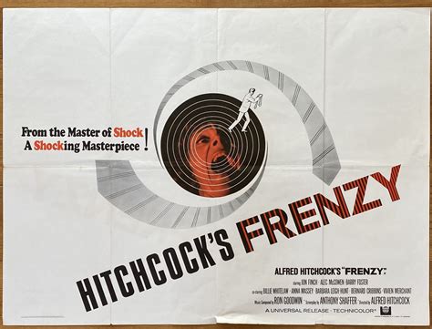 Frenzy UK Quad Movie Poster - BHP Collectibles