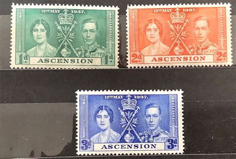 1937 Ascensión Grossbritannien Krönung George VI Satz Kaufen auf