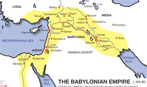 Babylon On World Map