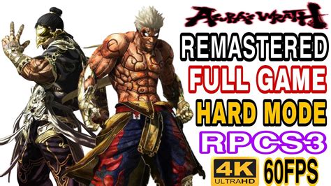 Asuras Wrath Gameplay Walkthrough Hard Mode 4k 60fps Remastered