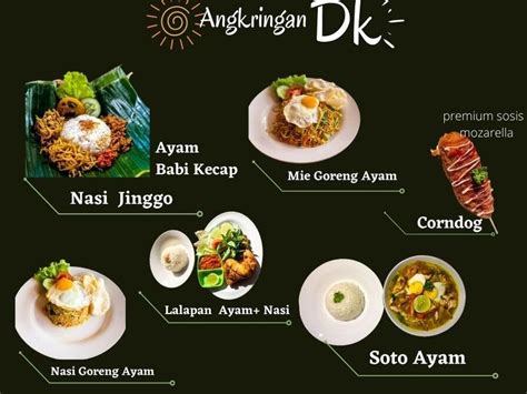 Daftar Harga Menu Delivery Angkringan DK Batu Bolong Bali Terbaru