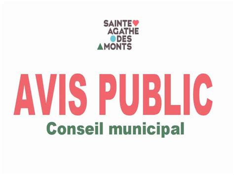 Conseil municipal Calendrier des séances 2021 Ville de Sainte