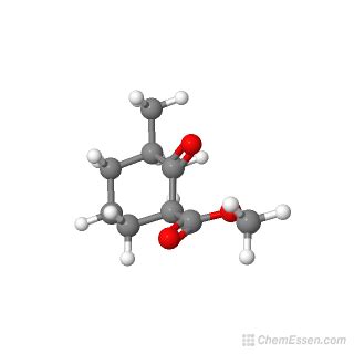 Methyl 1S 3 3 Dimethyl 2 Oxocyclohexane 1 Carboxylate Structure