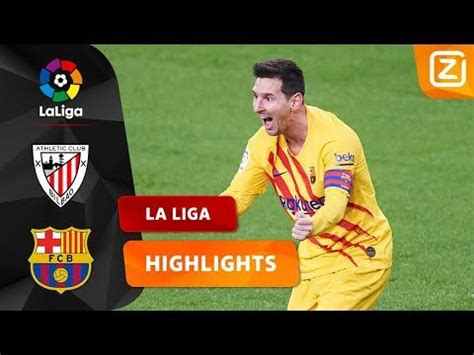 MESSI OP JACHT NAAR DE HATTRICK Athletic Bilbao Vs Barcelona