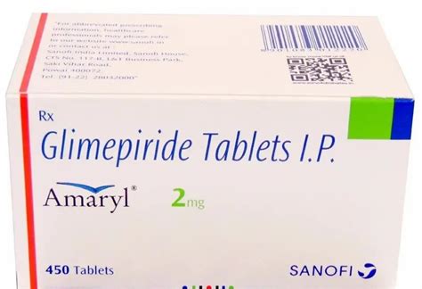 Amaryl Glimepiride Tablets 2mg At Rs 550box Insulin Pens And Diabetes