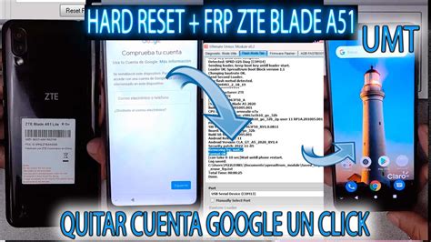 FRP QUITAR CUENTA GOOGLE ZTE BLADE A51 A5 2020 MAS HARD RESET CON UMT