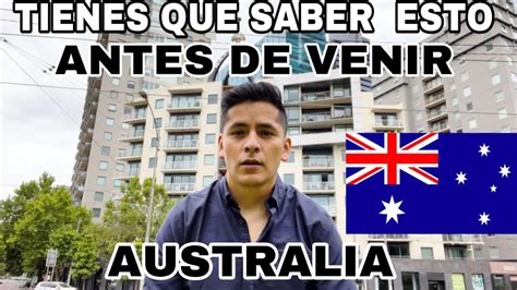 Viajar Estudiar Y Trabajar En Australia Un Consejo Urgente Tienes Que