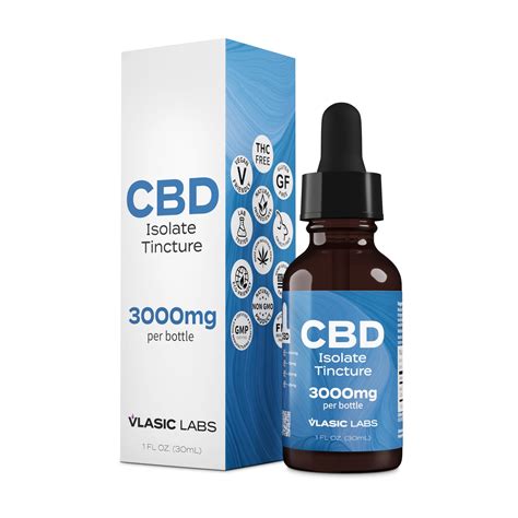 Cbd Isolate Tincture Vlasic Labs