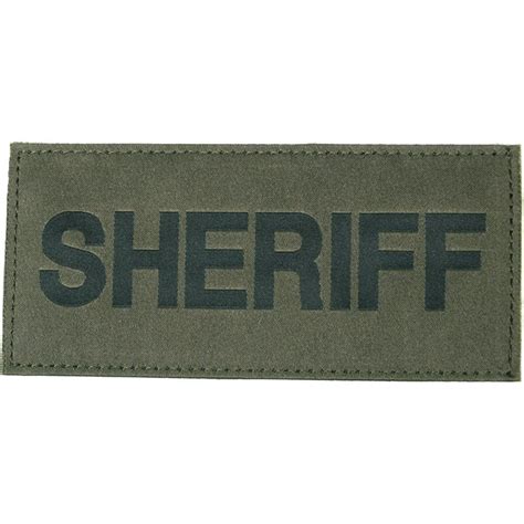 SHERIFF PATCH – Lucent Defense