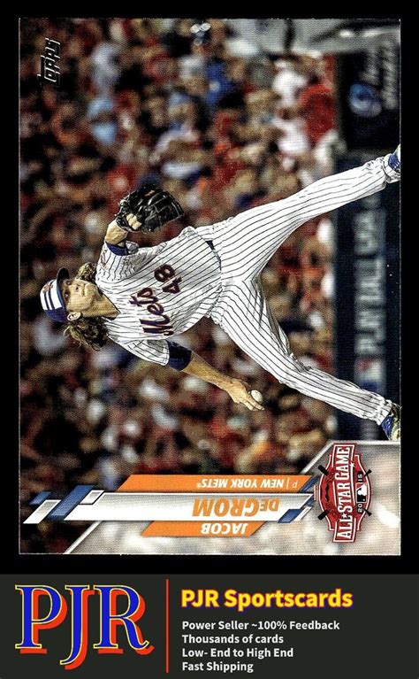 Topps Update U Jacob Degrom New York Mets Ebay