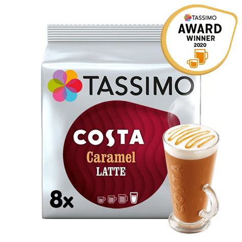 Costa Caramel Latte Pods For Tassimo Coffee Machine €6 07