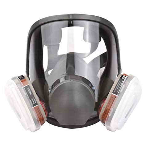 16 in 1 Full Face Respirator Reusable Face Gas Mask Dust Mask Gas Cover ...