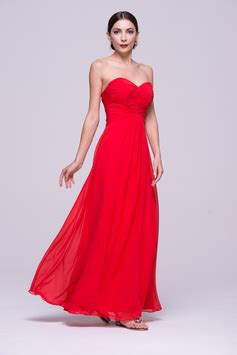 A Line Princess Sweetheart Floor Length Chiffon Evening Dress With