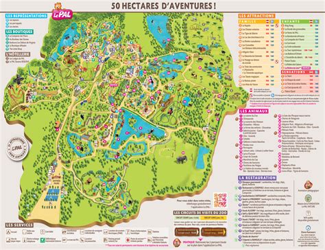 Plan Du Parc Le Pal Wouik