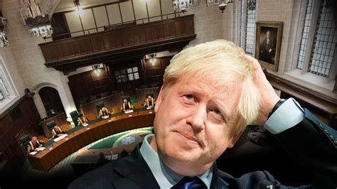 Boris Johnson Blow For Pm As Supreme Court Rules Suspension Of