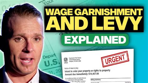 Wage Garnishments Tax Levies Explained Youtube