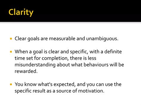 Goal setting theory | PPT