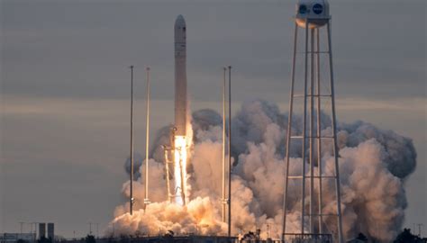 Ukrainian American Rocket Antares Launches Cargo Load To Iss