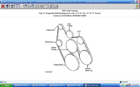 2010 Chevy Impala 35 Serpentine Belt Diagram Wiring Diagram Pictures