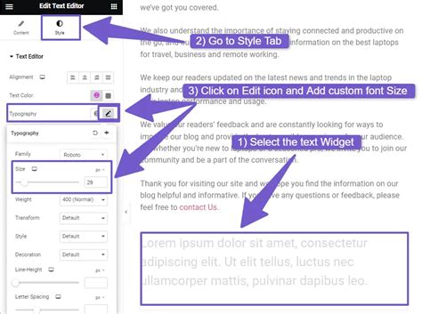 How To Change Font Size In WordPress 6 Simple Methods