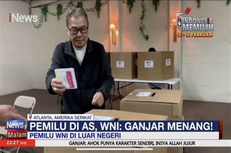 Wni Di Luar Negeri Ikut Pemungutan Suara Pemilu Dukung Ganjar