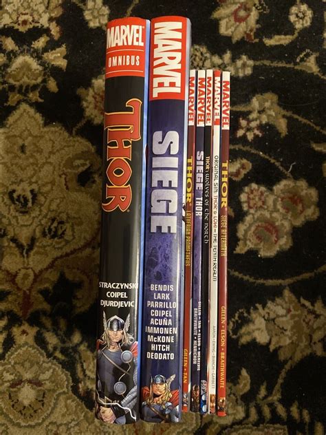 Thor By J Michael Straczynski Omnibus Siege Ohc And Tpb Lot Aaron