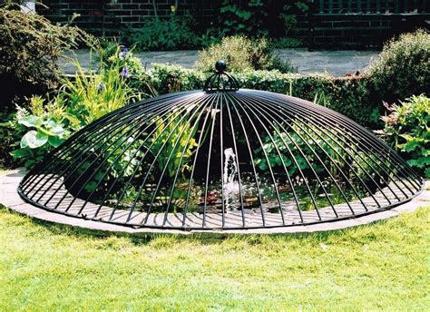 Circular Pond Cover - PM Ironworks Ltd