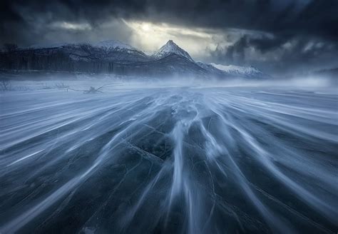 Frozen Wind Chugach Range Alaska Marc Adamus Photography