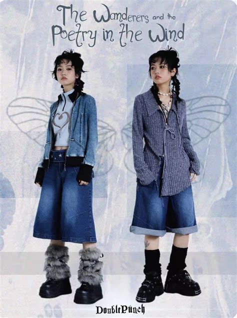 Doublepunch Grunge Y2k Outfits 2000s Japanese Fashion Outfits 2000s