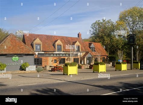 The Akeman Inn, in Kingswood, Buckinghamshire, England Stock Photo - Alamy