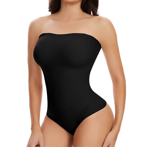 Joyshaper Strapless Bodysuit For Women Seamless Sculpting Thong Body