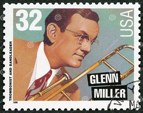 Usa 1996 Shows Glenn Miller 1904 1944 Trombonist And Bandleader