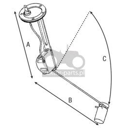 El Czujnik Poziomu Paliwa Massey Ferguson M