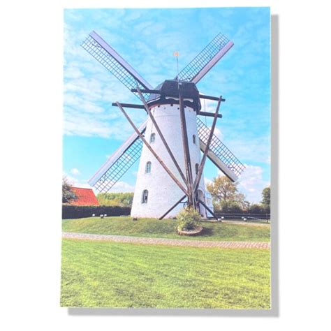 Blanco Wenskaart Algemeen Molen X Cm Cards Crafts