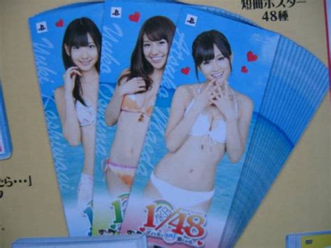 1 48アイドルとグアム 恋したら 短冊ポスター Akb48 前田敦子 大島優子 篠田麻里子 板野友美 Etc その他 ｜売買された