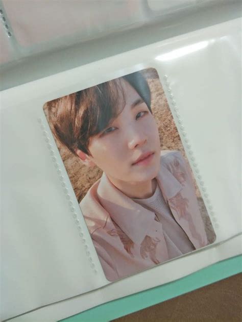 WTT BTS Suga Love Yourself 轉 Tear Y Version Photocard Hobbies