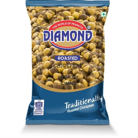 Diamond Solid Roasted Annagiri Chana Packaging Size 100 Grams