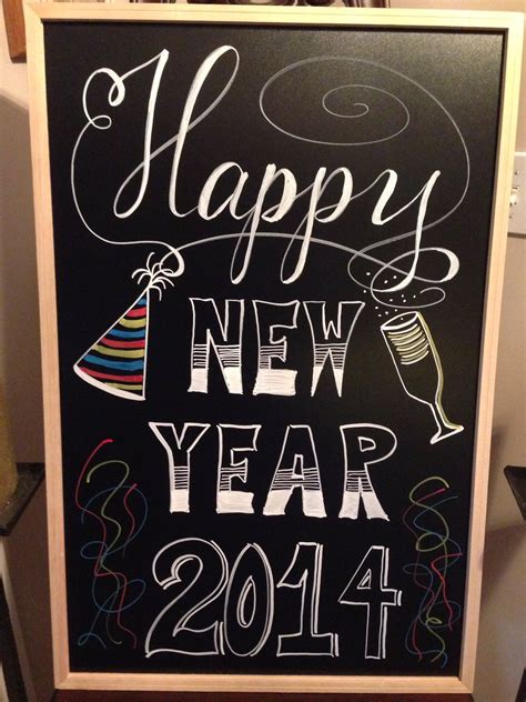 New Year Chalkboard Ideas Pics New Year