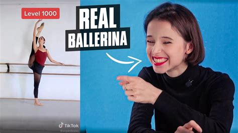 Ballerina Reacts To Viral Ballet Tik Toks Dance Reaction Youtube