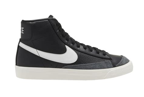 Nike Blazer Mid Black Leather CQ6806-002 Release Date - SBD