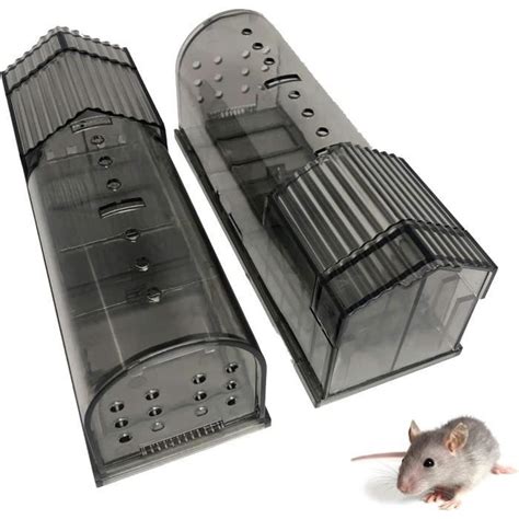 AJW 2 Piège à Souris Humain pour l intérieur à l extérieur piège à