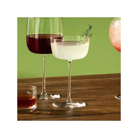 Buy LSA INTERNATIONAL Borough Cocktail Saucers Transparent Online