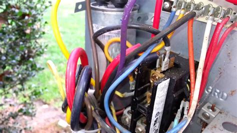 How To Replace A Contactor Youtube