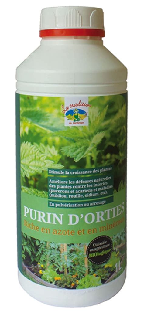 Purín de ortigas Bidón de 1 Litro Jardiland