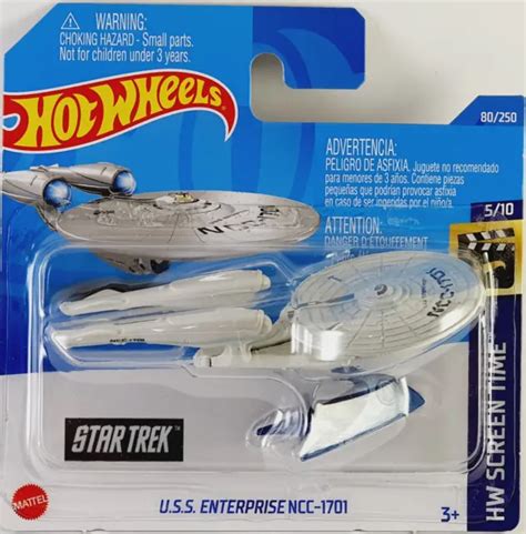 HOT WHEELS U S S Enterprise NCC HW Screen Time Short Card PicClick UK