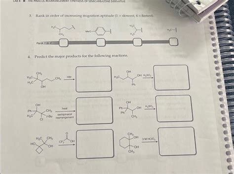 Solved LAB 8 THE PINACOL REARRANGEMENT SYNTHESIS OF Chegg